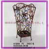 Metal decorative umbrella stand