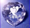 Wholesale glass crystal diamond purple