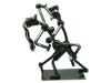 Wholesale Couple dancing Iron Figurines