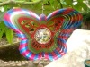Wholesale wind spinner--butterfly with glass ball.