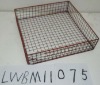 Wholesale LWBM11075 RED Metal wire tray