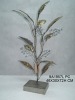 Wholesale metal table art with acryl design