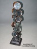 Wholesale metal table art with mirrors design