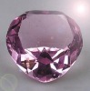 crystal heart diamond decorations