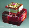 Wholesale LOGO Crystal perfume bottles crafts gift