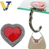 Wholesale Heart Bag Holder with 82pcs rhine stones