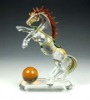 Elegant Crystal Horse