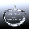Lovely Crystal Apple Paperweight