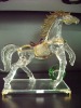 Carved Crystal Horse