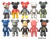 pvc bear wind up bear animal toy popobe bear