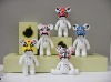 Wholesale wind up bear pvc bear plastic bear