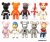 Wholesale pvc bear wind up bear animal toy popobe bear