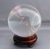 Wholesale crystal ball with swivel wooden base MH-0042H