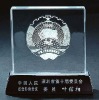 crystal glass shield crystal awards