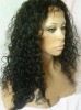 Wholesale Indian remy Water Wave human hair full lace wig in stock