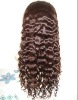 Wholesale Indian remy spain wavy 20inch human hair wig