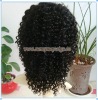 Wholesale 10" kinky curl 100% Indian remy hair Lace front wigs