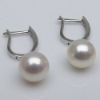 pearl silver earrings EH003