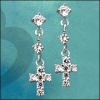 New sterling silver earring