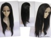 Wholesale 100% human hair wig full lace wig full lace wig that 1B18'' silky straight full lac wig marketable ladies' wig