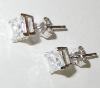 silver earring jewelry