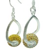 Wholesale high quality newest fashion silver earrings