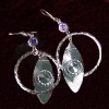 Wholesale fashion lady silver earring and silver jewelry SE-47