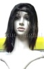 Indian hair lace wig, front lace wigs-straight hair lace front wig--14"