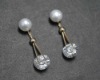 Wholesale CZ earring, gold plating earring, pearl earring, silver earring