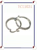 Silver Earring / Silver Hoop Earring