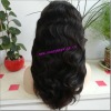 Wholesale Smooth body wave natural color Chinese virgin hair lace wigs