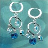 Wholesale hot selling silver earrings