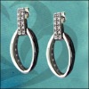 Wholesale Stylish sterling silver earring(Toll free for contacting directly: +1-888-5513593)