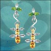 Wholesale unique design silver earrings