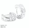 Wholesale [EZO-0548] 925 Silver Earring with cz stones ,hoop earring