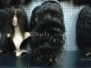 wholesale remy virgin hair full lace wig with French transparent lace