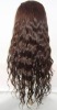 20" French curl indian remy full lace wig