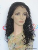 Wholesale 18inches #1B with 30 color , 30mm curl, full lace wig,5%-7%discount