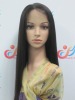 Wholesale 20inches #1B color , light yaki wholesale lace wig,5%-7%discount
