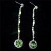 crystal jewelry,rhinestone earrings,fashion earrings,cute earrings,silver stone earrings