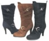 beauty woman winter boot