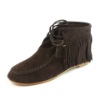 Minimum:1 piece - Flat Leather Women Winter Boots No.MI04
