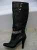 elegant long winter boot