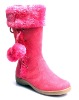 2012 New Design Kids Red boots Manufacture