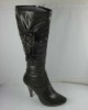 2011 ladies boots, women boots, fashion boots, pu boots