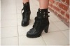Wholesale free shipping new design women's heel shoes,top quality women's short boot,fashion brand women's boots