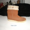 Wholesale ladies snow boots with flower