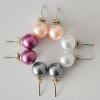 2011 HOT colors pearl earring W-EH1284