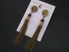 Fashion Special Iron Chain Dangle Earrings