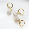fashion hoop earrings with star